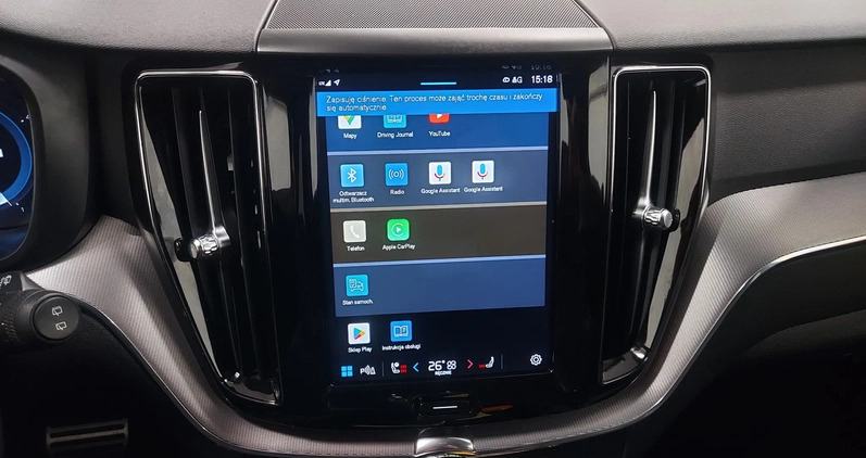 Volvo XC 60 cena 177000 przebieg: 39542, rok produkcji 2022 z Krynica Morska małe 277